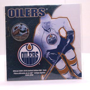 Edmonton Oilers Official 2009-2010 Limited Edition NHL Coin - New in Packaging